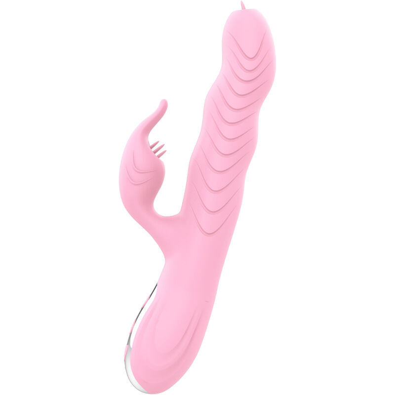ARMONY - VIBRATORE MARCIA E SPINTA DOPPIA LINGUA EFFETTO CALORE ROSA - ARMONY VIBRATORS | Lingerie Harness Boutique