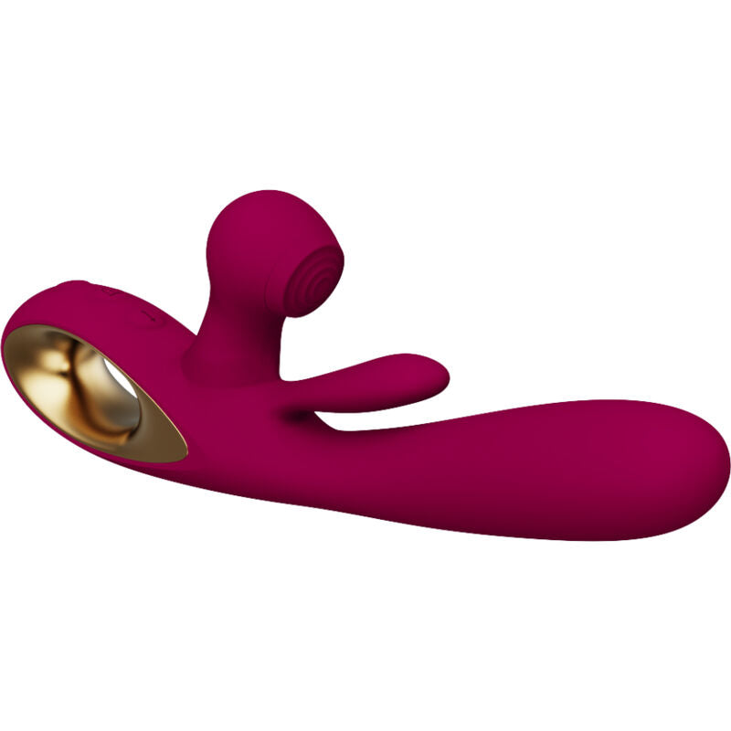 ARMONY - VIBRATORE IMPACT SWING E DOPPIO STIMOLATORE MODELLO 1 BORDEAUX - ARMONY VIBRATORS | Lingerie Harness Boutique