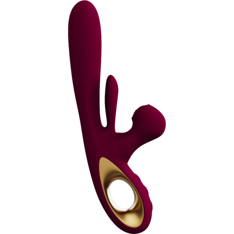 ARMONY - VIBRATORE IMPACT SWING E DOPPIO STIMOLATORE MODELLO 1 BORDEAUX - ARMONY VIBRATORS | Lingerie Harness Boutique