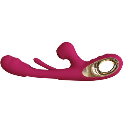 ARMONY - VIBRATORE IMPACT SWING E DOPPIO STIMOLATORE MODELLO 2 BORDEAUX - ARMONY VIBRATORS | Lingerie Harness Boutique
