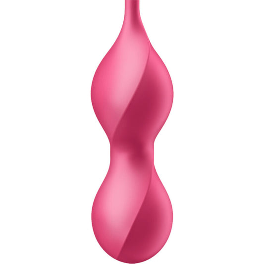 SATISFYER - LOVE BIRDS 2 SFERE KEGEL VIBRANTI + APP GRATUITA - SATISFYER BALLS | Lingerie Harness Boutique