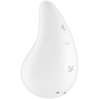 SATISFYER - VIBRATORE GOCCIA DI RUGIADA LAY-ON BIANCO