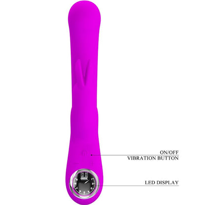 PRETTY LOVE - SKYLAR VIBRATORE STIMOLATORE VIOLA - PRETTY LOVE FLIRTATION | Lingerie Harness Boutique