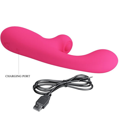 PRETTY LOVE - SKYLAR VIBRATOR STIMULATOR PINK