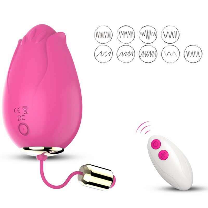 ARMONY - MANDALA EGG VIBRATORE G-SPOT REMOTE CONTROL FUCSIA - ARMONY STIMULATORS | Lingerie Harness Boutique