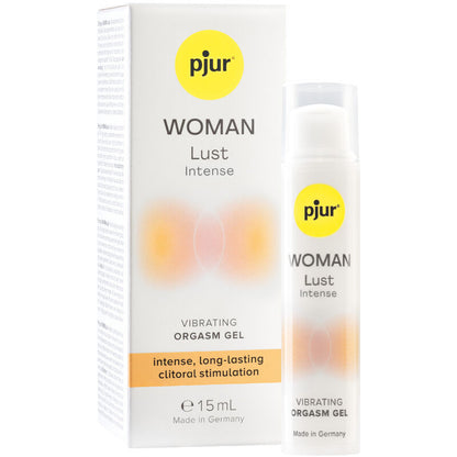 PJUR - WOMAN LUST GEL VIBRANTE INTENSO PER ORGASMO 15 ML - PJUR | Lingerie Harness Boutique
