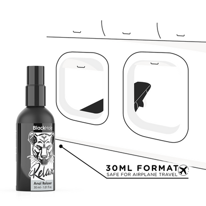 BLACK HOLE - SPRAY RILASSANTE ANALE EXPLORER 30 ML - BLACK HOLE | Lingerie Harness Boutique