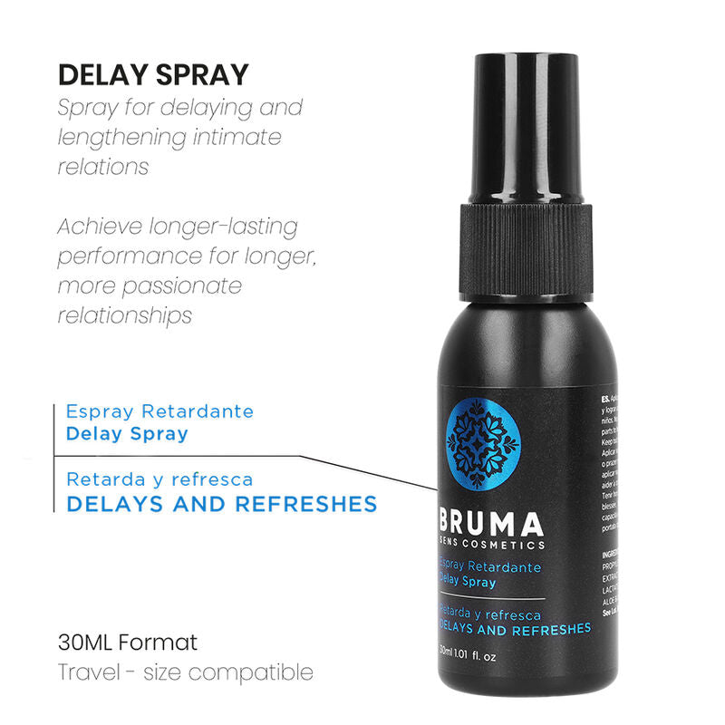 BRUMA - SPRAY RITARDANTE E RINFRESCANTE 30 ML - BRUMA | Lingerie Harness Boutique