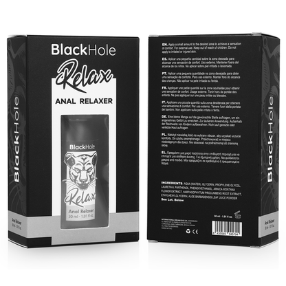 BLACK HOLE - SPRAY RILASSANTE ANALE EXPLORER 30 ML - BLACK HOLE | Lingerie Harness Boutique