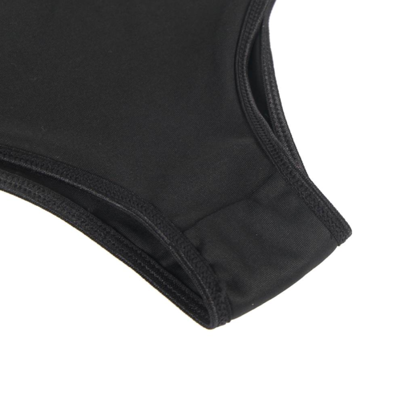 SUBBLIME - SET DUE PEZZI DI REGGISENO TRASPARENTE E STRISCE S/M - SUBBLIME SETS | Lingerie Harness Boutique