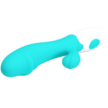 PRETTY LOVE - VIBRATORE SNAPPY G-SPOT VERDE ACQUA - PRETTY LOVE FLIRTATION | Lingerie Harness Boutique