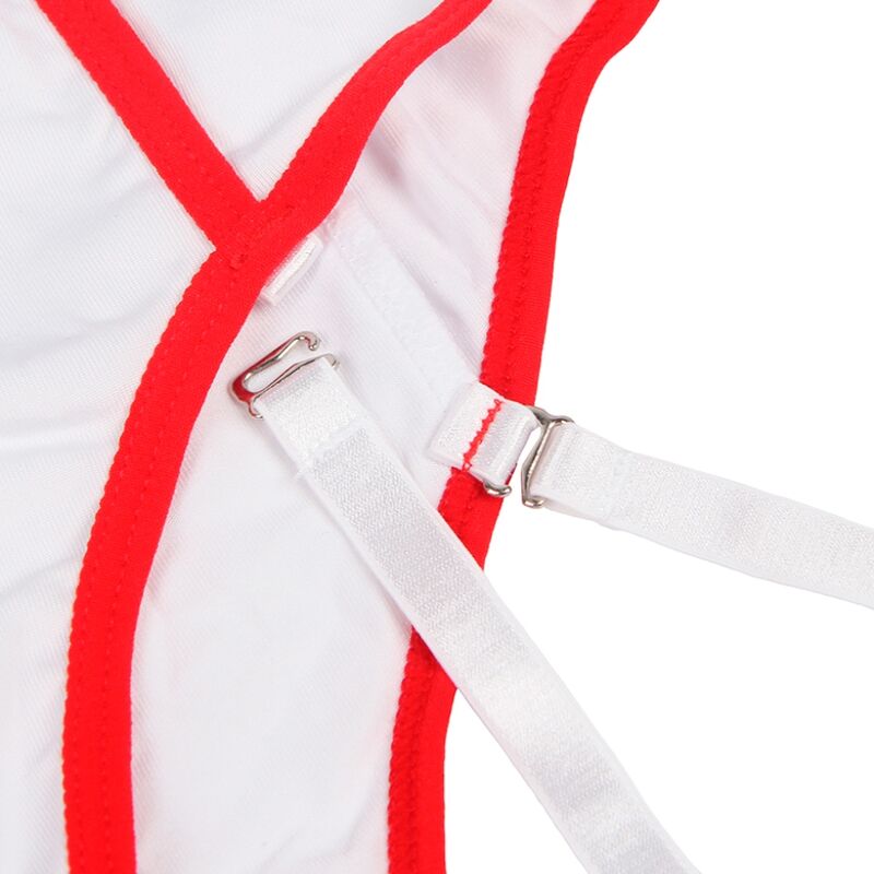 SUBBLIME - COSTUME DA INFERMIERA SEXY CON ORSACCHIOTTO L/XL - SUBBLIME COSTUMES | Lingerie Harness Boutique