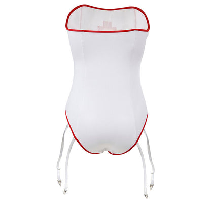 SUBBLIME - COSTUME DA INFERMIERA SEXY CON ORSACCHIOTTO L/XL - SUBBLIME COSTUMES | Lingerie Harness Boutique