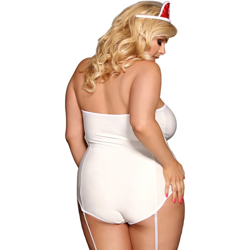 SUBBLIME - SEXY NURSE COSTUME WITH TEDDY BEAR S/M