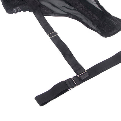 SUBBLIME - ORSACCHIOTTO CON DETTAGLIO REGGERIZZATO SUL PETTO NERO L/XL - SUBBLIME BODIES | Lingerie Harness Boutique