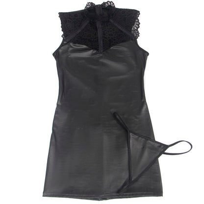 SUBBLIME - ABITO IN PELLE SEXY L/XL - SUBBLIME DRESSES | Lingerie Harness Boutique