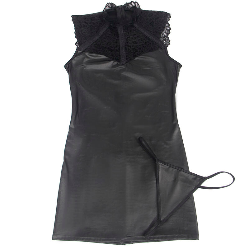 SUBBLIME - ABITO IN PELLE SEXY L/XL - SUBBLIME DRESSES | Lingerie Harness Boutique