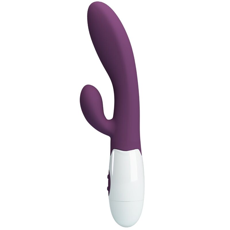 PRETTY LOVE - ALVIS RABBIT AND G-SPOT VIBRATOR PURPLE