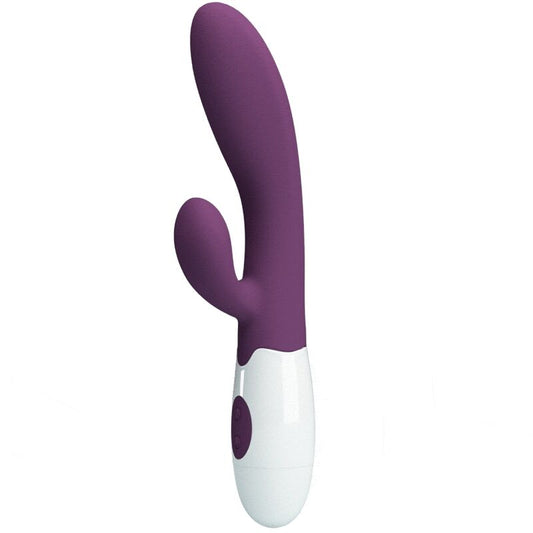 PRETTY LOVE - ALVIS VIBRATORE RABBIT E PUNTO G VIOLA - PRETTY LOVE FLIRTATION | Lingerie Harness Boutique