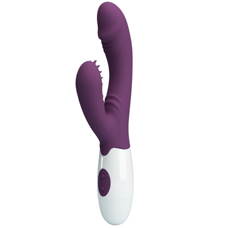 PRETTY LOVE - ANDRE RABBIT VIBRATOR &amp; G-SPOT STIMULATOR PURPLE