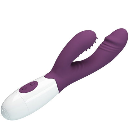 PRETTY LOVE - ANDRE RABBIT VIBRATOR &amp; G-SPOT STIMULATOR PURPLE