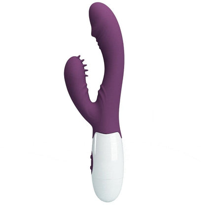 PRETTY LOVE - ANDRE VIBRATORE RABBIT E STIMOLATORE PUNTO G VIOLA - PRETTY LOVE FLIRTATION | Lingerie Harness Boutique