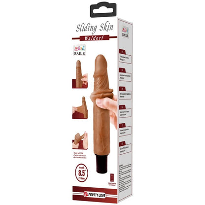 PRETTY LOVE - WALDORF VIBRATORE REALISTICO 18 CM -O- 4 CM - PRETTY LOVE HIGH GRADE | Lingerie Harness Boutique