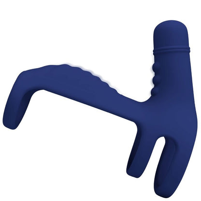 PRETTY LOVE - ANELLO VIBRANTE ELISH CON ESTENSIONE BLU - PRETTY LOVE MALE | Lingerie Harness Boutique