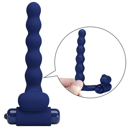PRETTY LOVE - AJMAL ANELLO VIBRANTE CON SPINA BLU - PRETTY LOVE MALE | Lingerie Harness Boutique