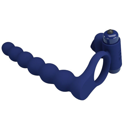 PRETTY LOVE - AJMAL ANELLO VIBRANTE CON SPINA BLU - PRETTY LOVE MALE | Lingerie Harness Boutique