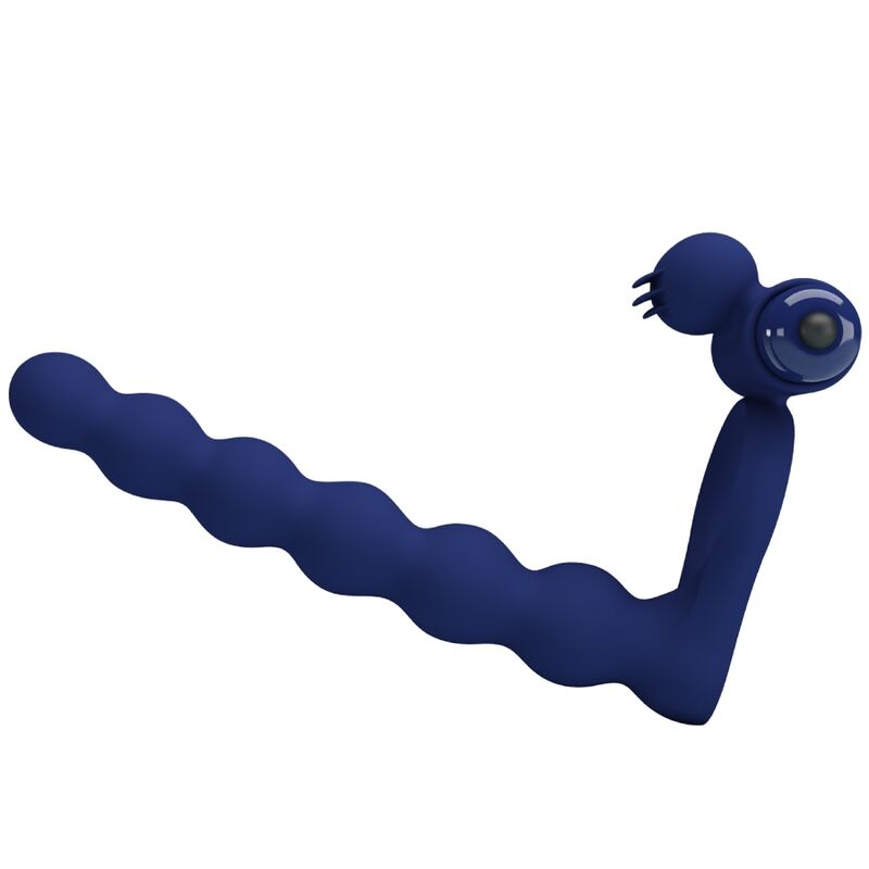 PRETTY LOVE - AJMAL ANELLO VIBRANTE CON SPINA BLU - PRETTY LOVE MALE | Lingerie Harness Boutique