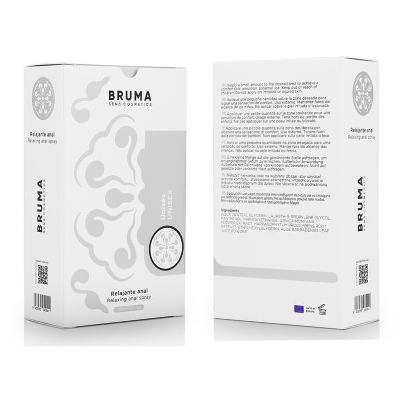 BRUMA - SPRAY ANALE RILASSANTE UNISEX 30 ML - BRUMA | Lingerie Harness Boutique
