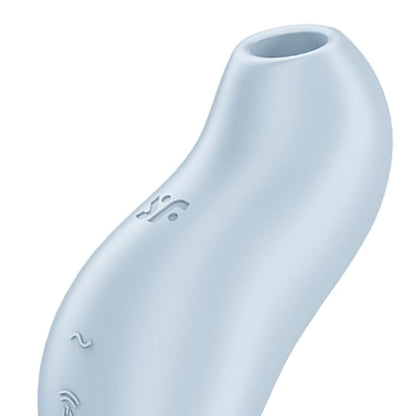 SATISFYER - POCKET PRO 1 STIMOLATORE CLITORIDE AZZURRO - SATISFYER AIR PULSE | Lingerie Harness Boutique