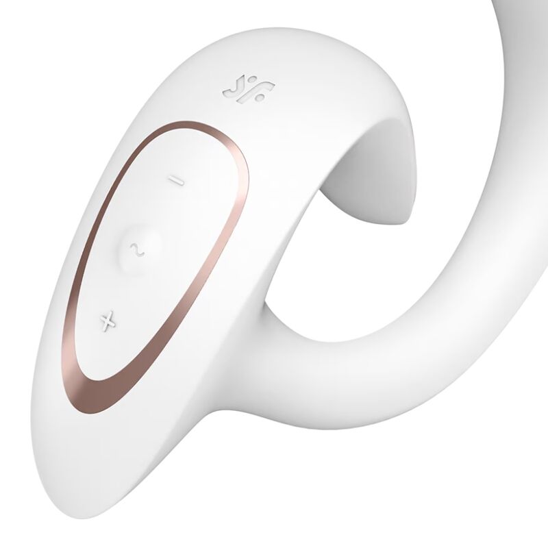 SATISFYER - G FOR GODDESS 1 VIBRATORE CONIGLIO BIANCO - SATISFYER VIBRATOR | Lingerie Harness Boutique