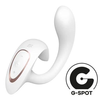 SATISFYER - G FOR GODDESS 1 VIBRATORE CONIGLIO BIANCO - SATISFYER VIBRATOR | Lingerie Harness Boutique