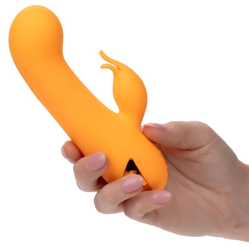 CALEXOTICS - MONTECITO MUSE VIBRATORE RABBIT ORANGE BY CALIFORNIA DREAMING - CALEXOTICS | Lingerie Harness Boutique