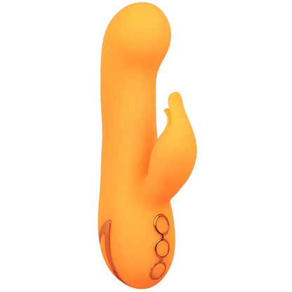 CALEXOTICS - MONTECITO MUSE VIBRATORE RABBIT ORANGE BY CALIFORNIA DREAMING - CALEXOTICS | Lingerie Harness Boutique