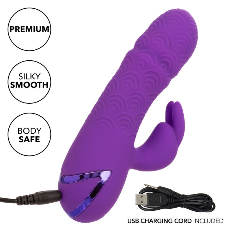 CALEXOTICS - MANHATTAN BEACH MARVEL VIBRATORE RABBIT VIOLA DI CALIFORNIA DREAMING - CALEXOTICS | Lingerie Harness Boutique