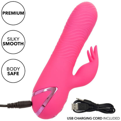 CALEXOTICS - SACRAMENTO SWEETIE VIBRATORE RABBIT PINK BY CALIFORNIA DREAMING - CALEXOTICS | Lingerie Harness Boutique