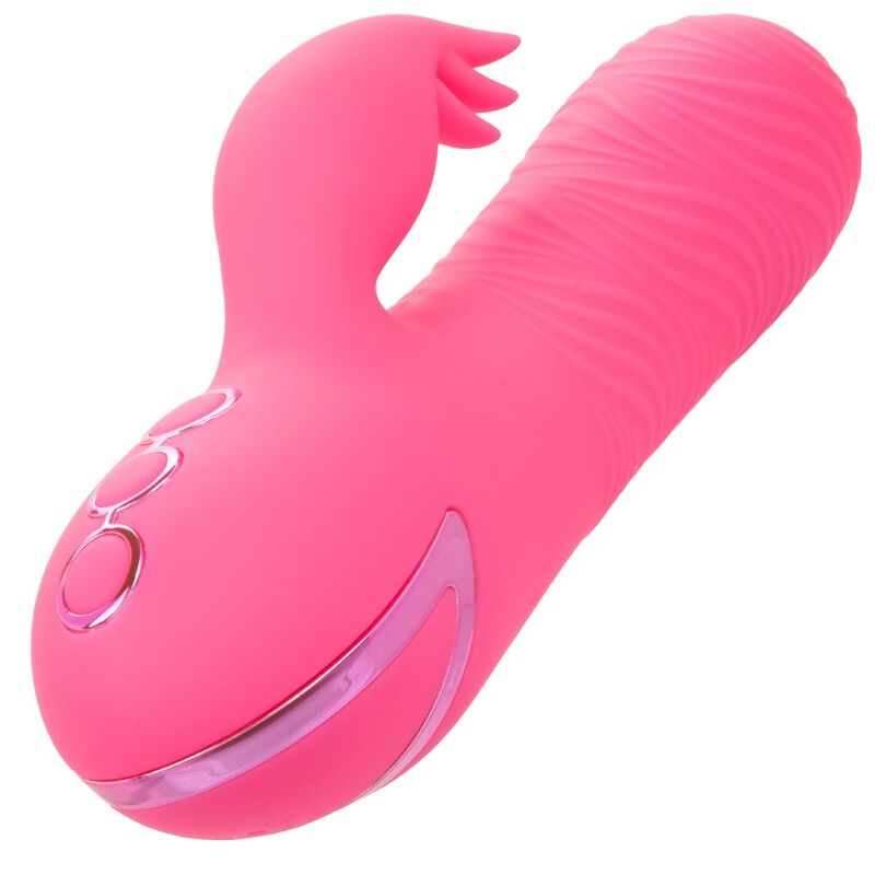 CALEXOTICS - SACRAMENTO SWEETIE VIBRATORE RABBIT PINK BY CALIFORNIA DREAMING - CALEXOTICS | Lingerie Harness Boutique
