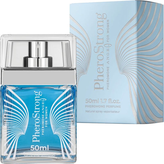 PHEROSTRONG - PROFUMO AI FEROMONI ANGEL DA DONNA 50 ML - PHEROSTRONG | Lingerie Harness Boutique