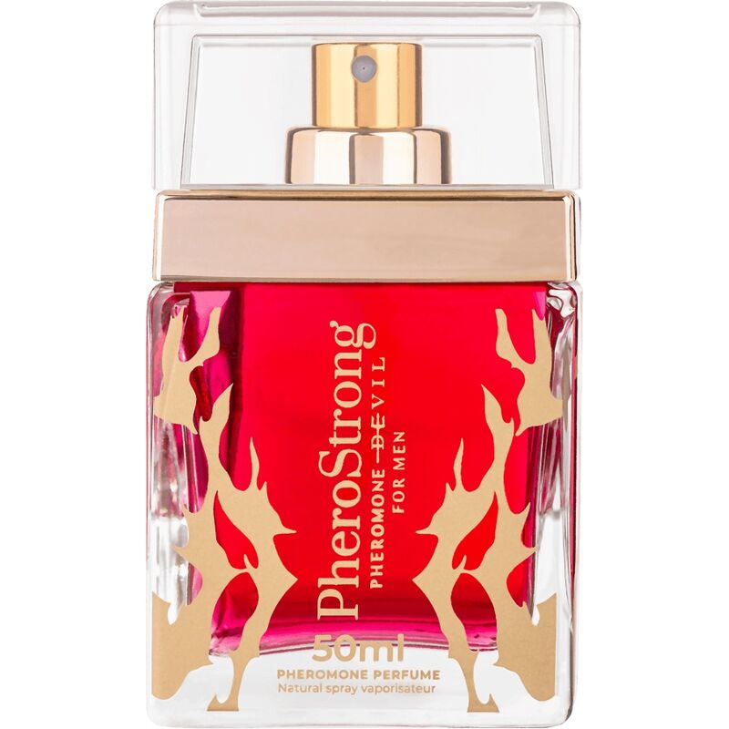 PHEROSTRONG - PROFUMO AI FEROMONI DEVIL PER UOMO 50 ML - PHEROSTRONG | Lingerie Harness Boutique