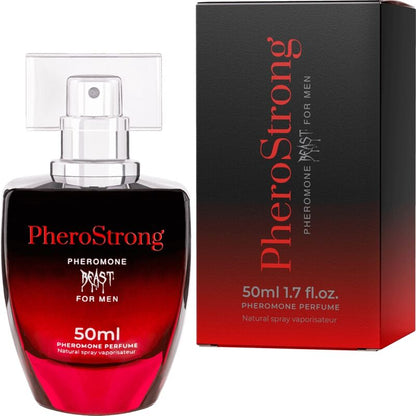 PHEROSTRONG - PROFUMO PREROMONE BEAST PER UOMO 50 ML - PHEROSTRONG | Lingerie Harness Boutique