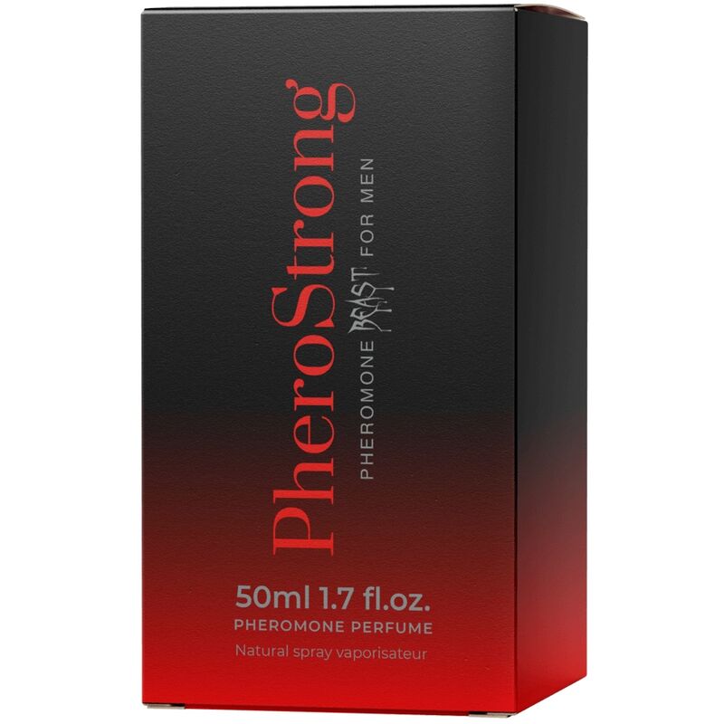 PHEROSTRONG - PROFUMO PREROMONE BEAST PER UOMO 50 ML - PHEROSTRONG | Lingerie Harness Boutique