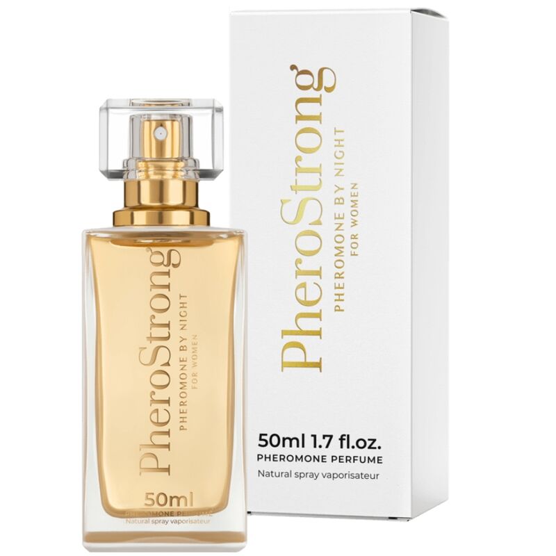PHEROSTRONG - PROFUMO AI FEROMONI NOTTE DA DONNA 50 ML - Lingerie Harness Boutique | Lingerie Harness Boutique