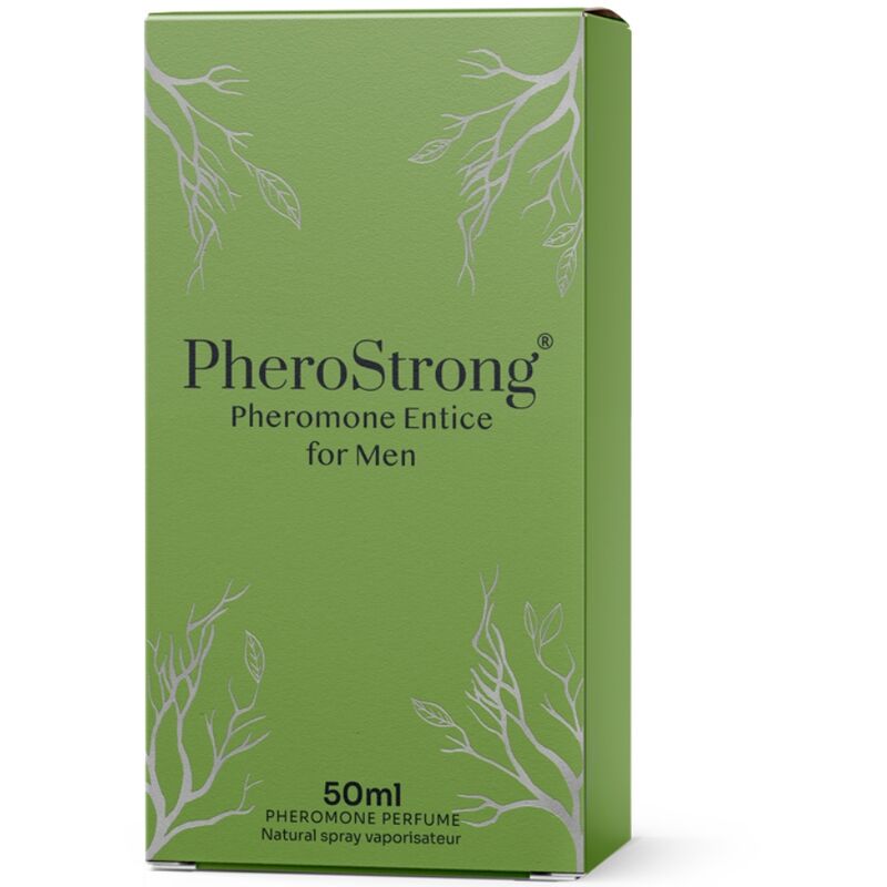 PHEROSTRONG - PROFUMO AI FEROMONI ENTICE PER UOMO 50 ML - Lingerie Harness Boutique | Lingerie Harness Boutique