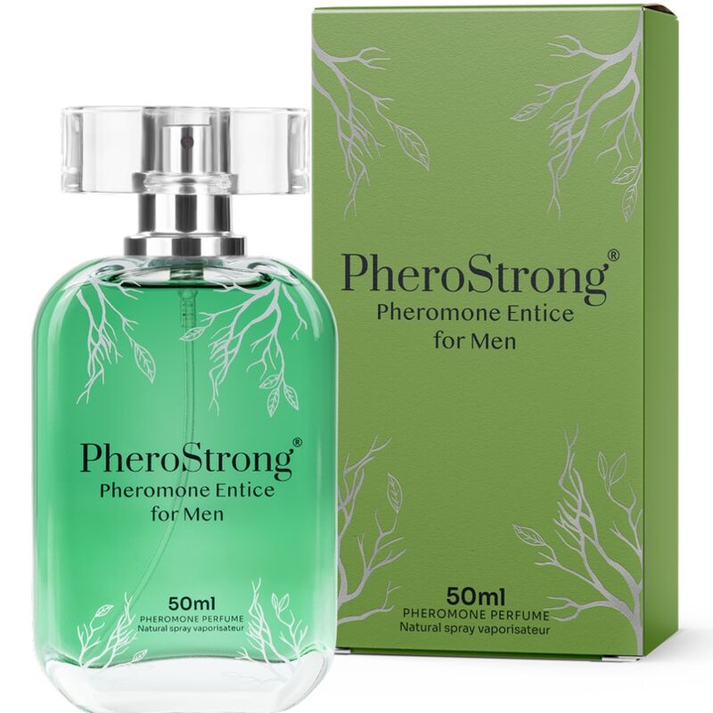 PHEROSTRONG - PROFUMO AI FEROMONI ENTICE PER UOMO 50 ML - Lingerie Harness Boutique | Lingerie Harness Boutique