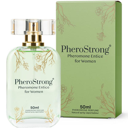 PHEROSTRONG - PROFUMO AI FEROMONI ENTICE DA DONNA 50 ML - PHEROSTRONG | Lingerie Harness Boutique