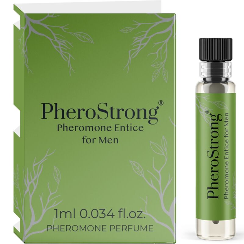 PHEROSTRONG - PROFUMO AI FEROMONI ENTICE PER UOMO 1 ML - Lingerie Harness Boutique | Lingerie Harness Boutique
