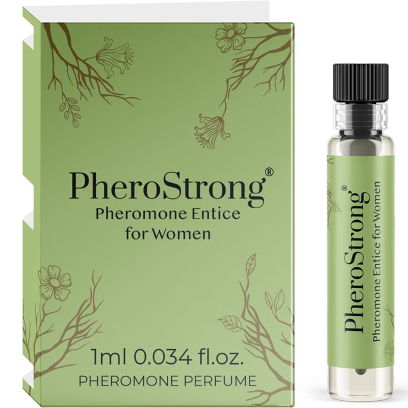 PHEROSTRONG - PROFUMO AI FEROMONI ENTICE DA DONNA 1 ML - PHEROSTRONG | Lingerie Harness Boutique